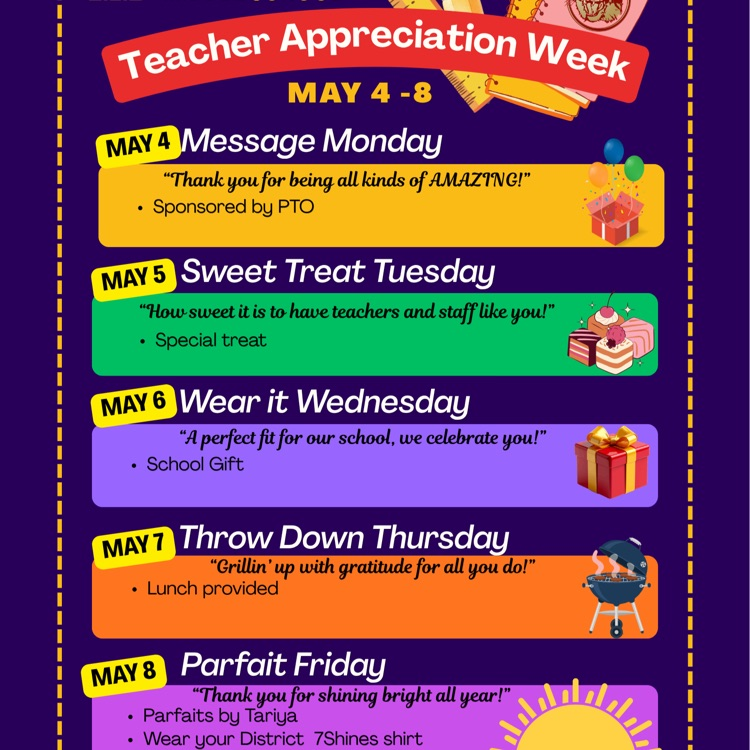 Teacher Appreciation Week