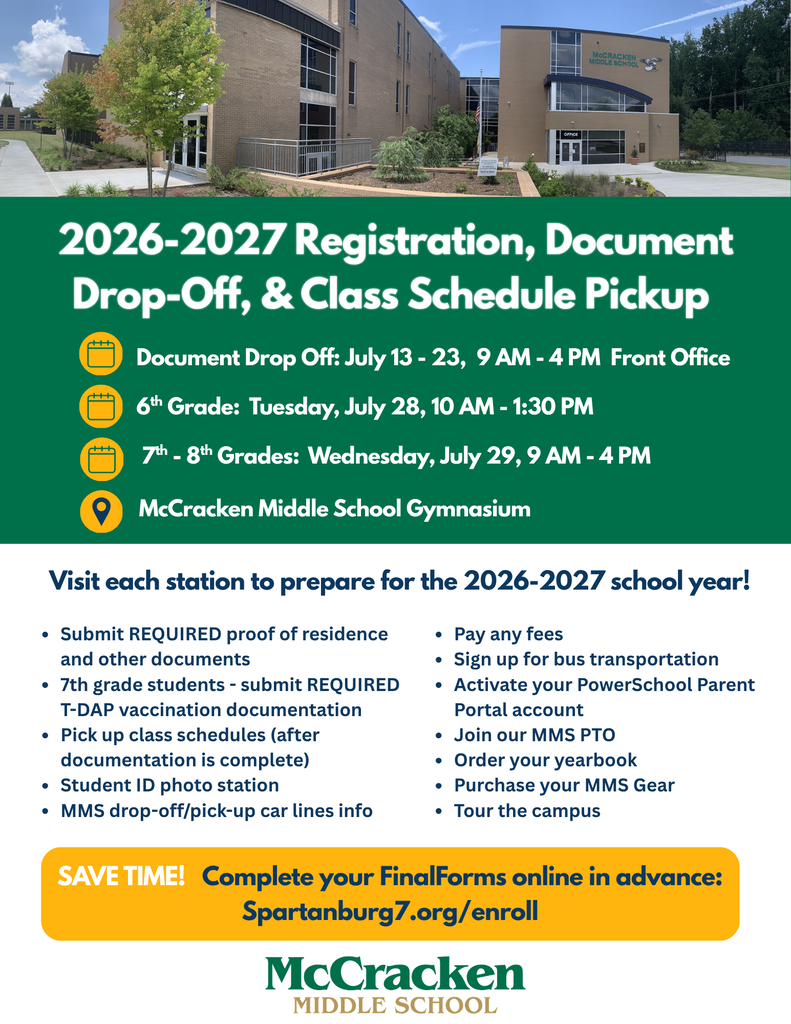 2026-2027 Registration, Orientation