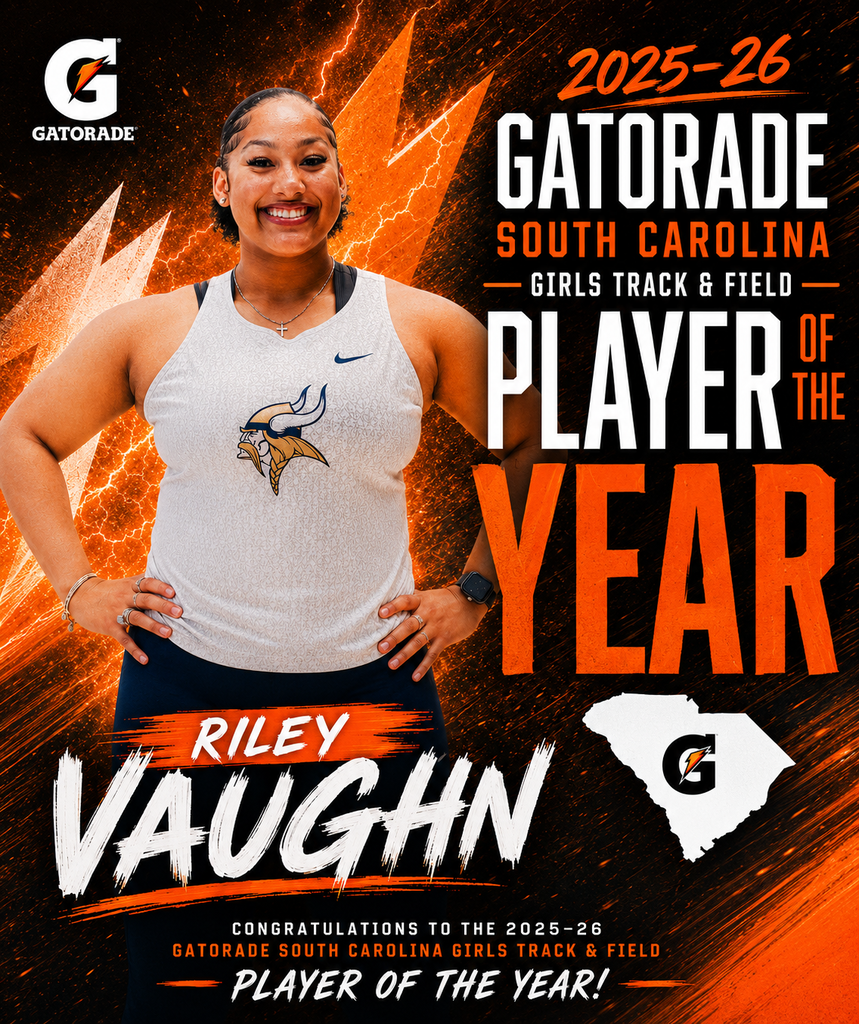 Riley Vaughn SC Gatorade Player of the Year 