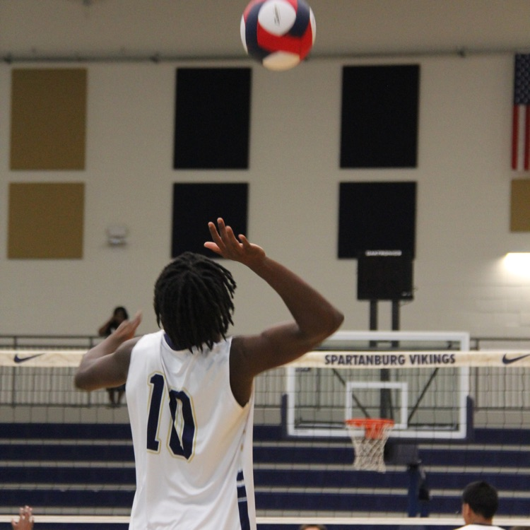 inaugural boys volleyball team match at SHS