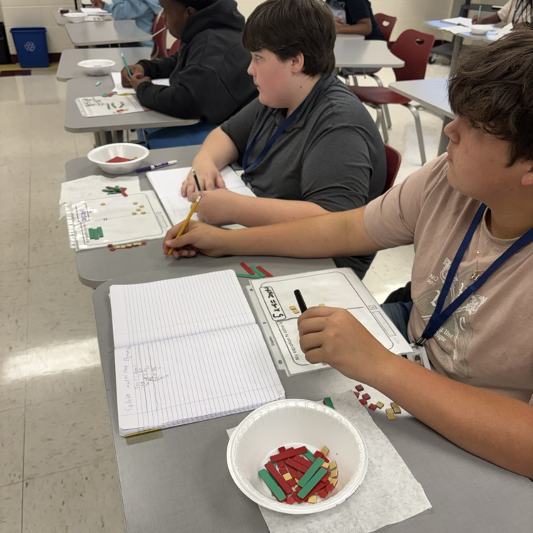 Algebra Tiles in math