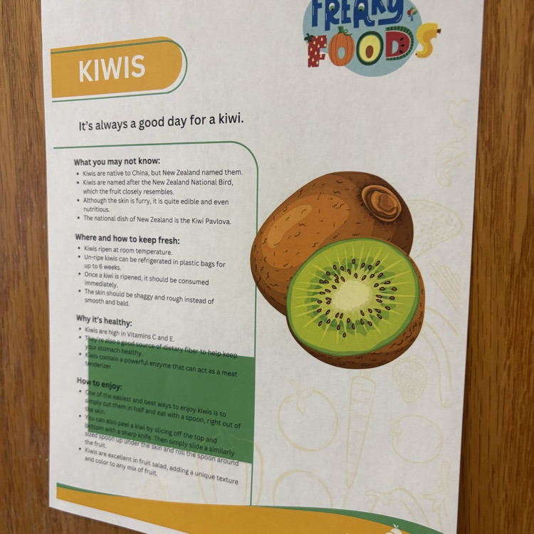 Students try new food at lunch