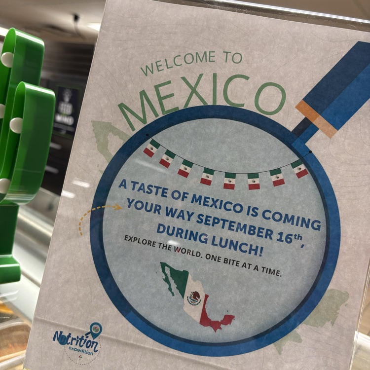 Cafeteria Celebrates Hispanic Heritage Month