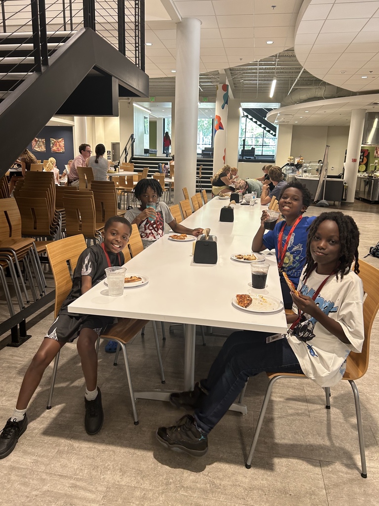 students in cafeteria