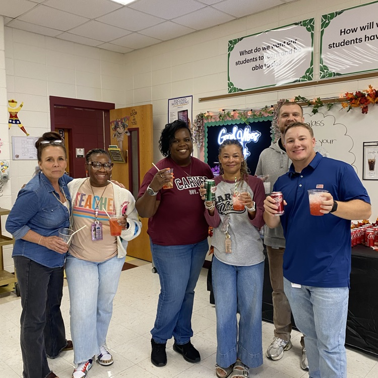 Carver teachers treated  to a dirty soda bar