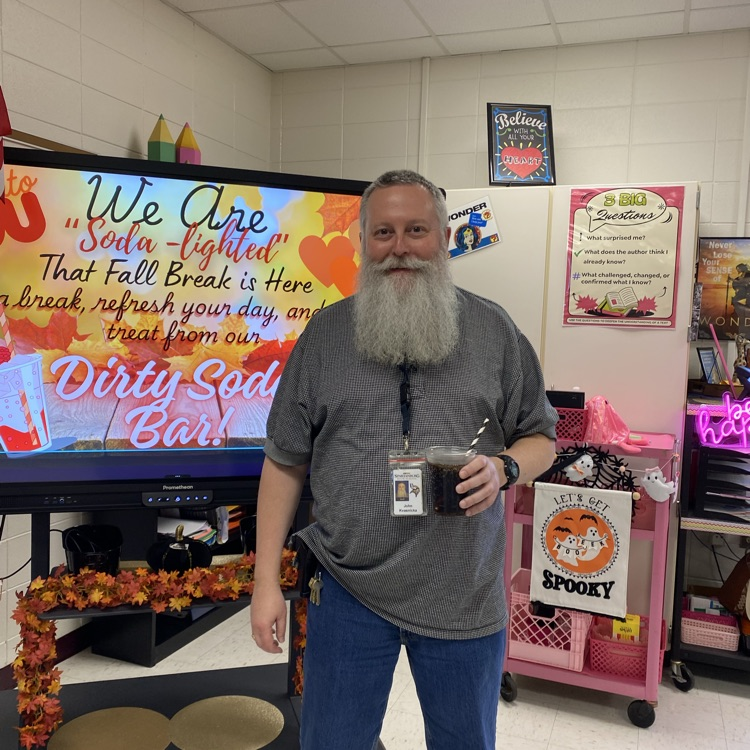 Carver teachers treated  to a dirty soda bar