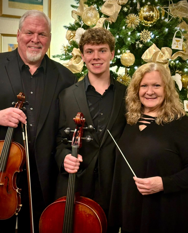 Jeff, Janet, and John Kuntz
