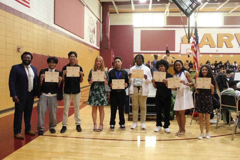 students with awards