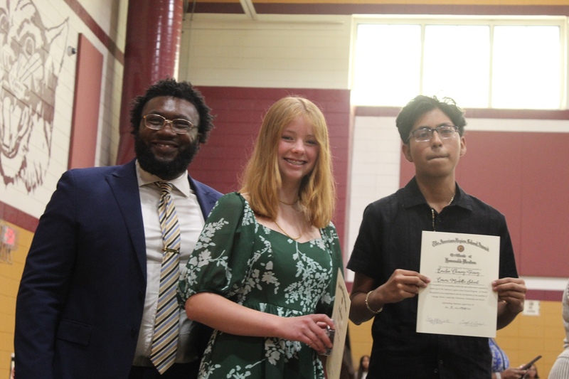 students with awards