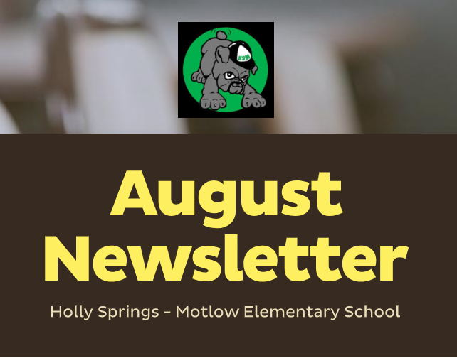 August Newsletter