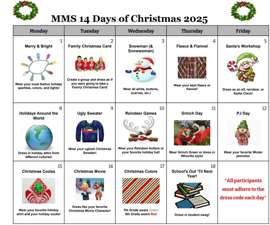 MMS 14 Days of Christmas