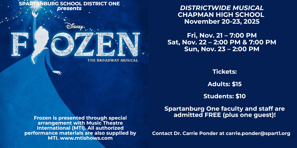Frozen Informational Flyer