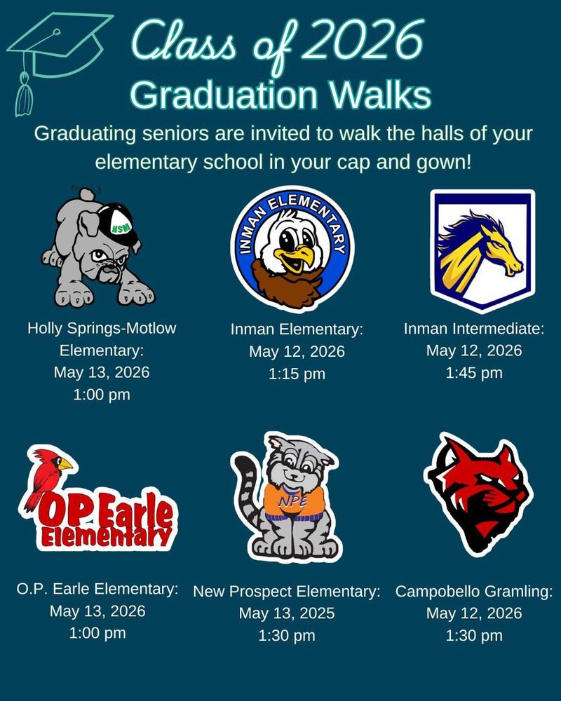 Senior Walk Graduation Information