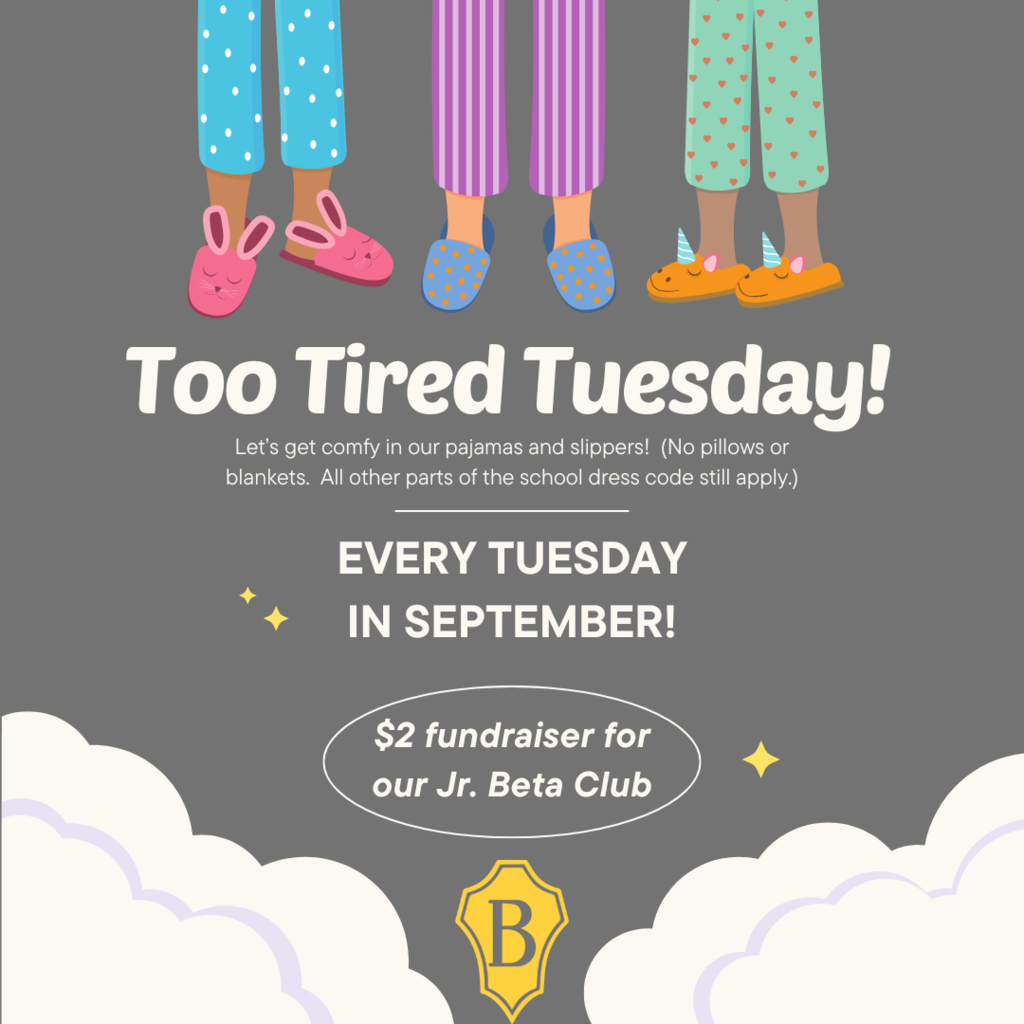 LMS Too Tired Tuesdays fundraiser
