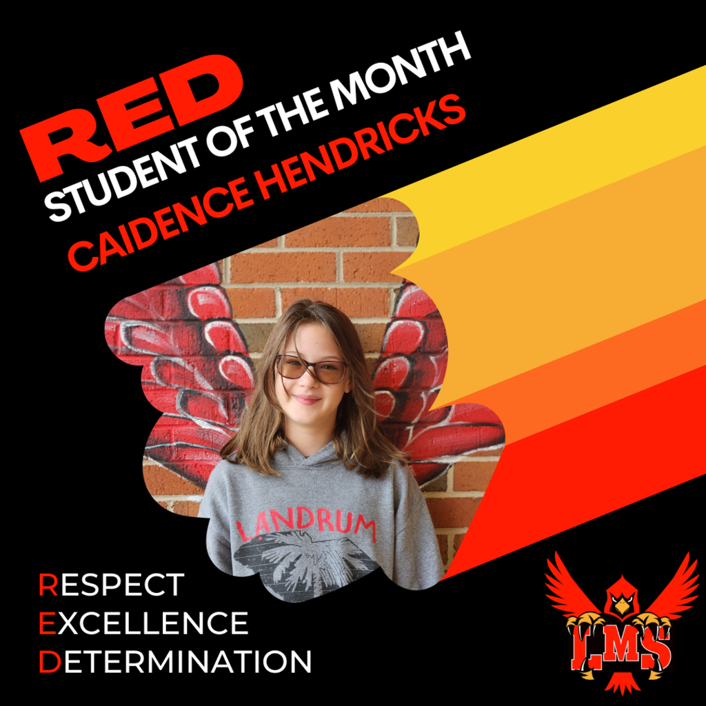 LMS RED student of the month