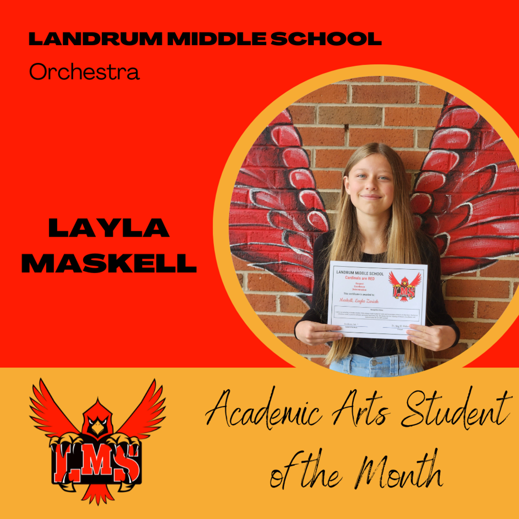 LMS RED student of the month