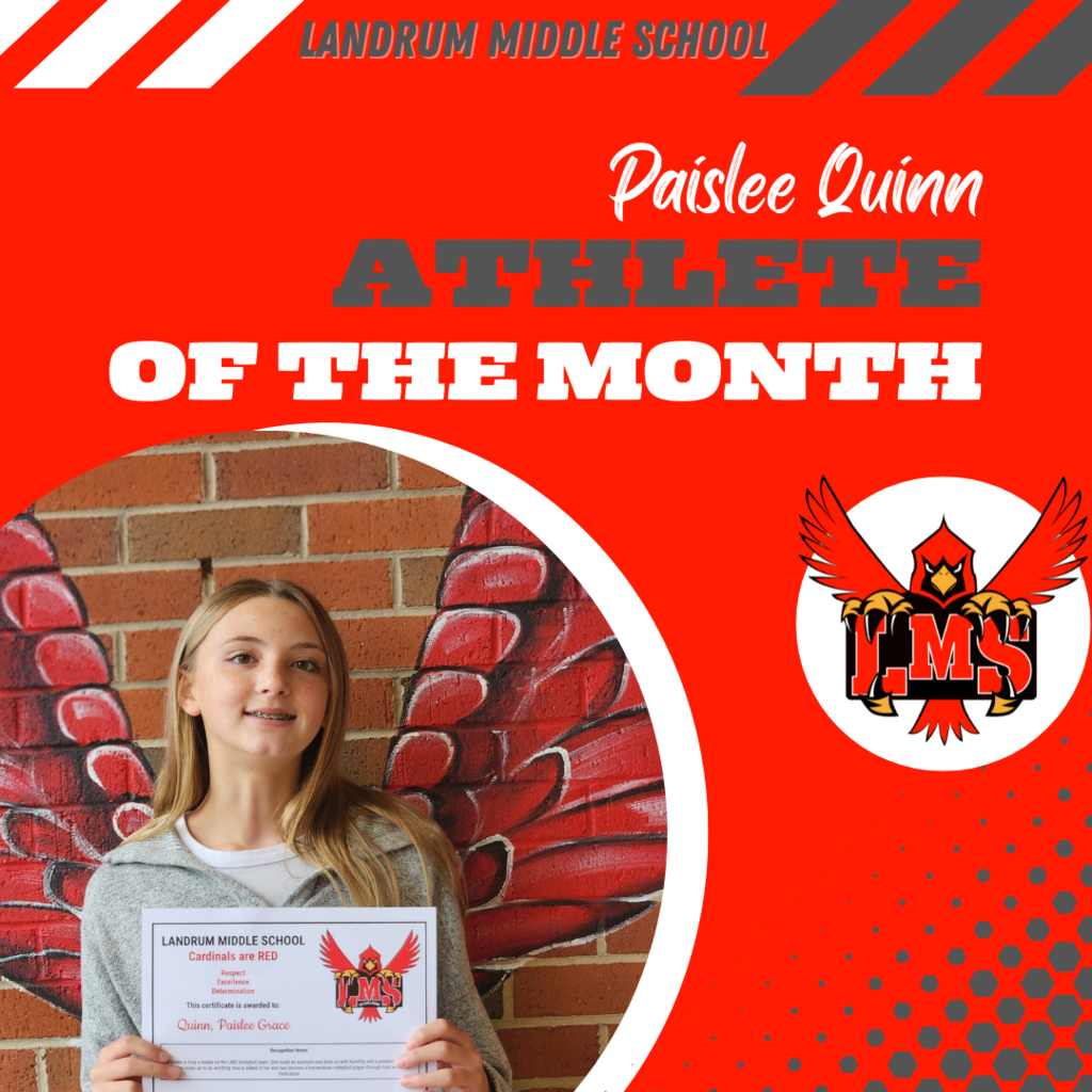 LMS RED student of the month