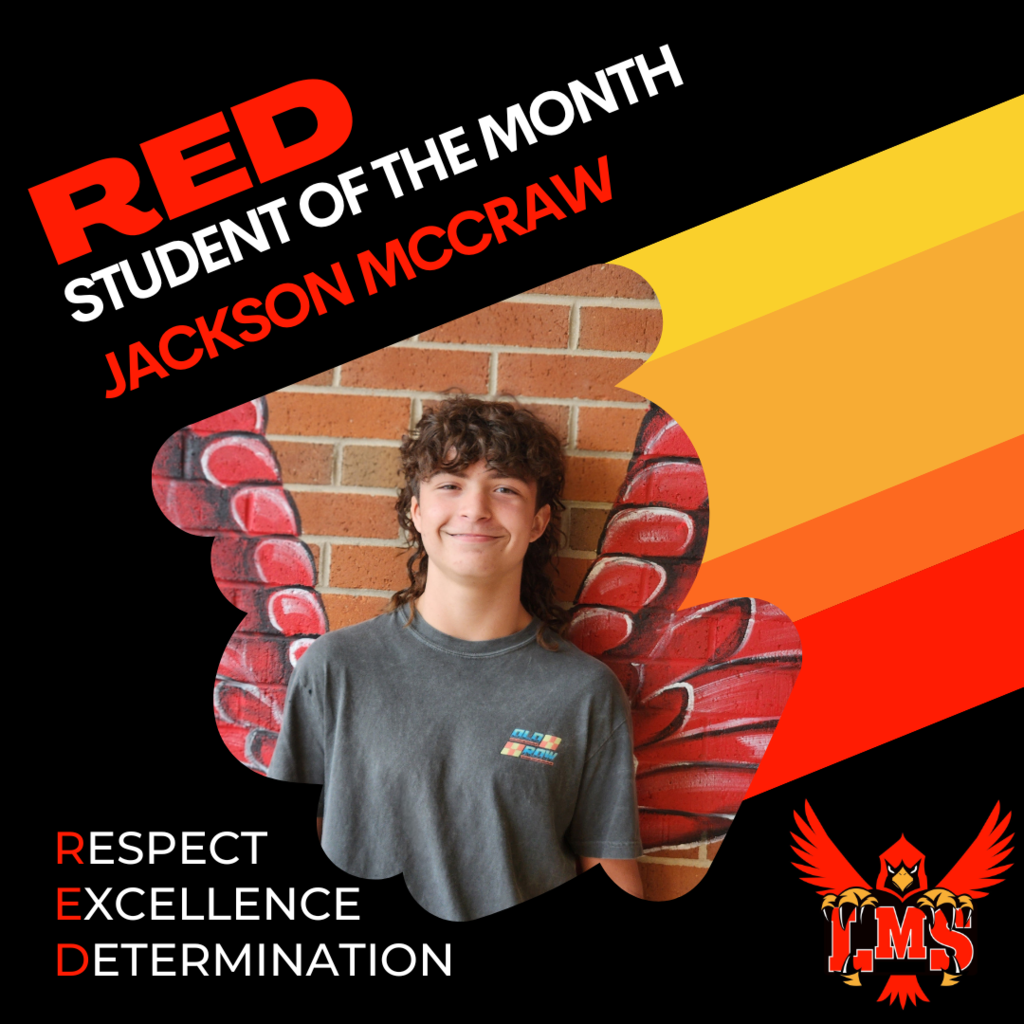 LMS RED student of the month