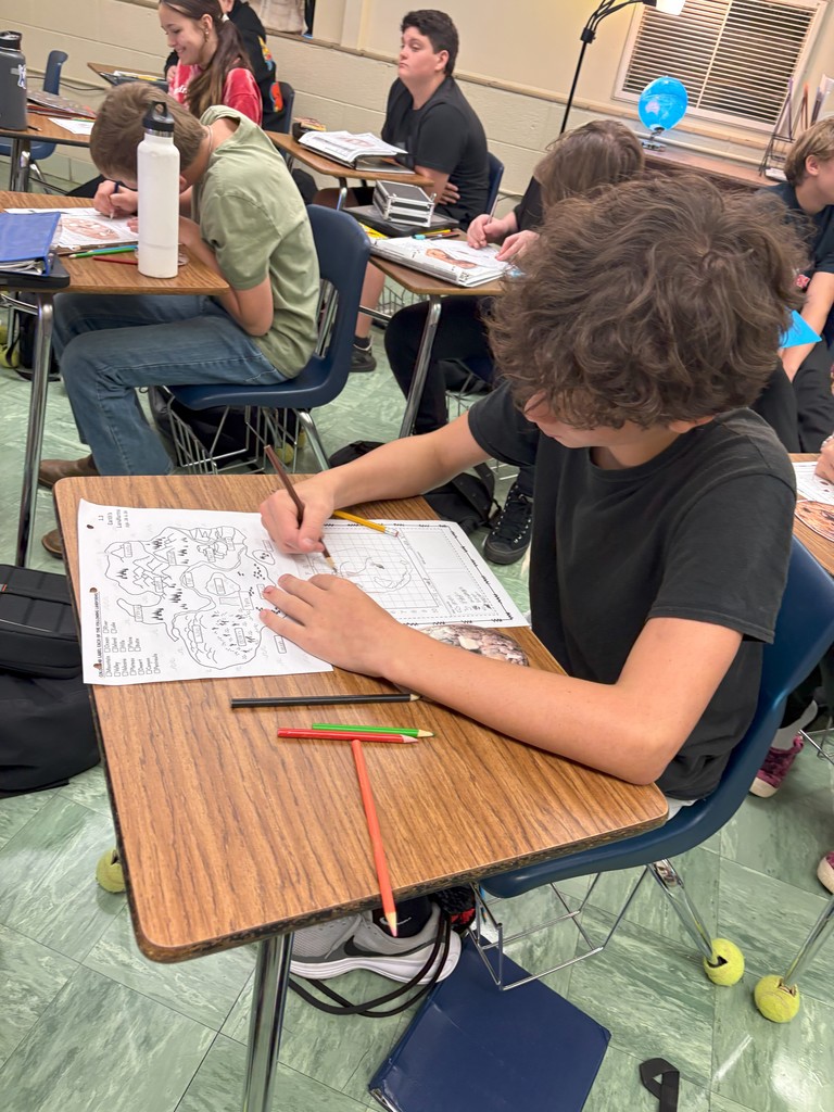LMS 7th grade social studies students
