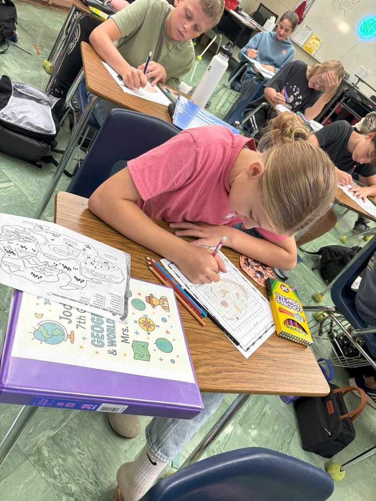 LMS 7th grade social studies students