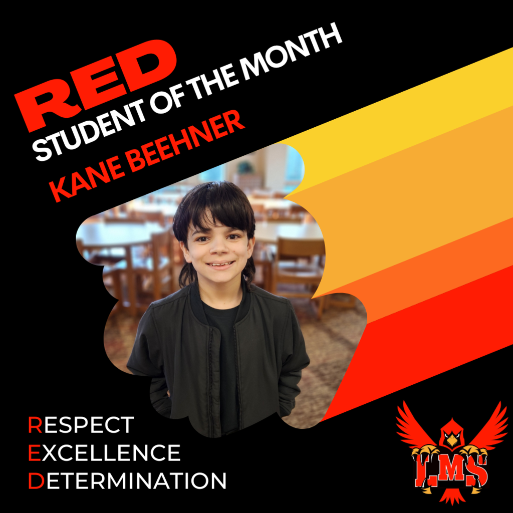 LMS RED student of the month