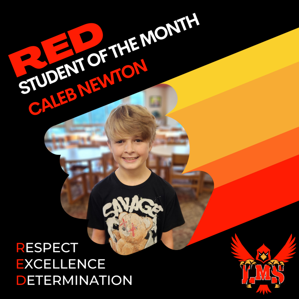 LMS RED student of the month
