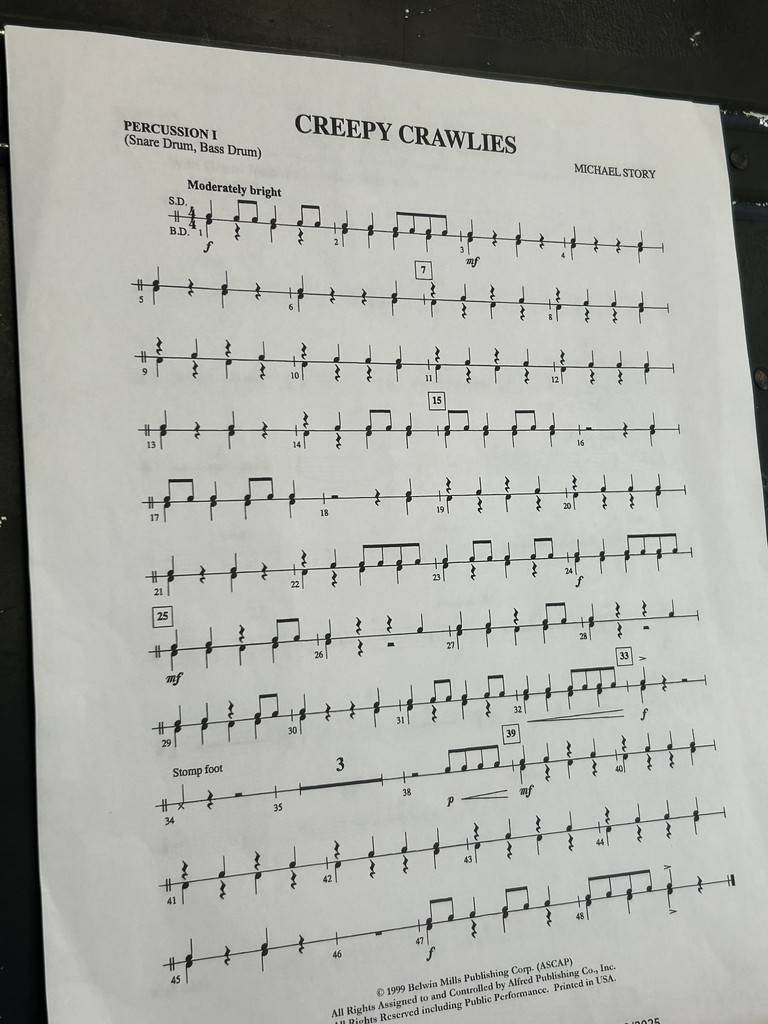 LMS Band students