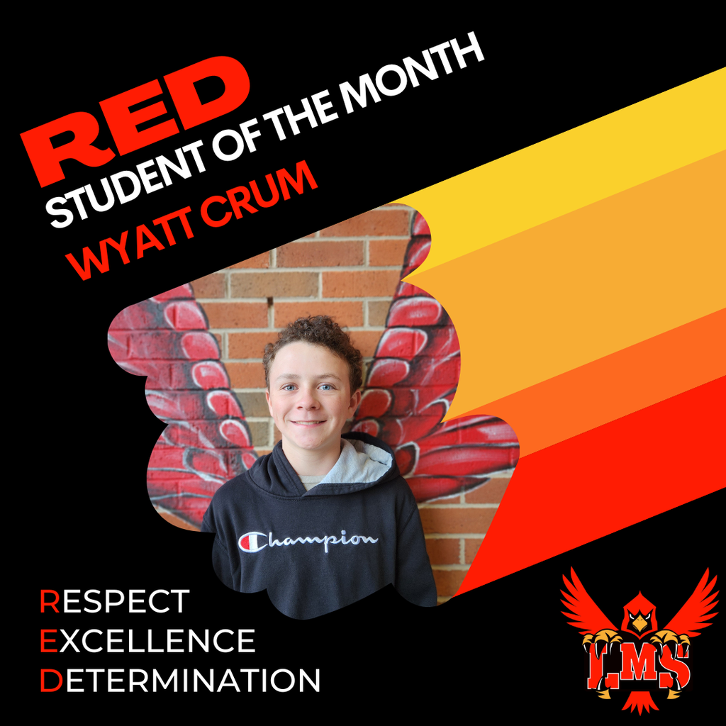 LMS RED student of the month