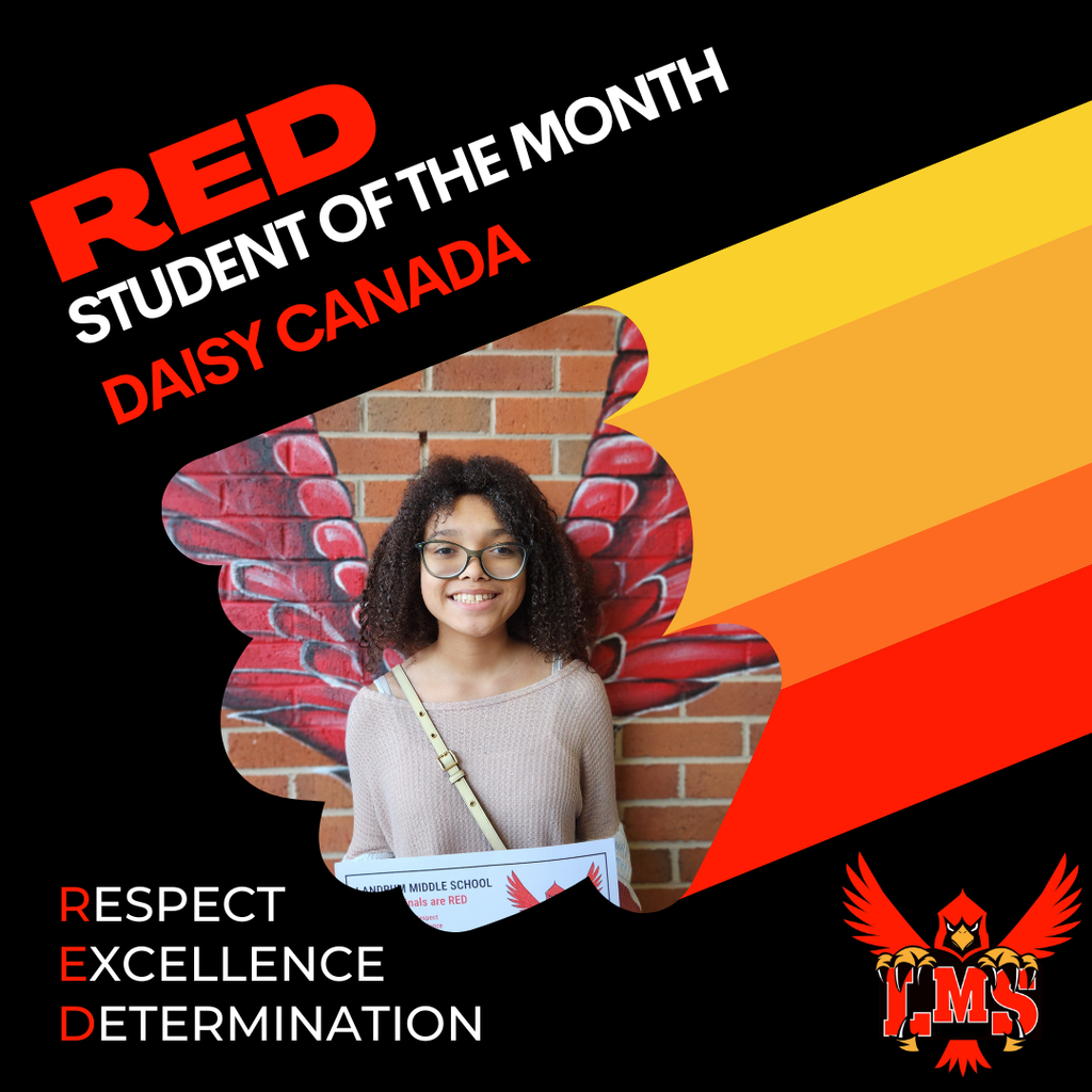 LMS RED student of the month