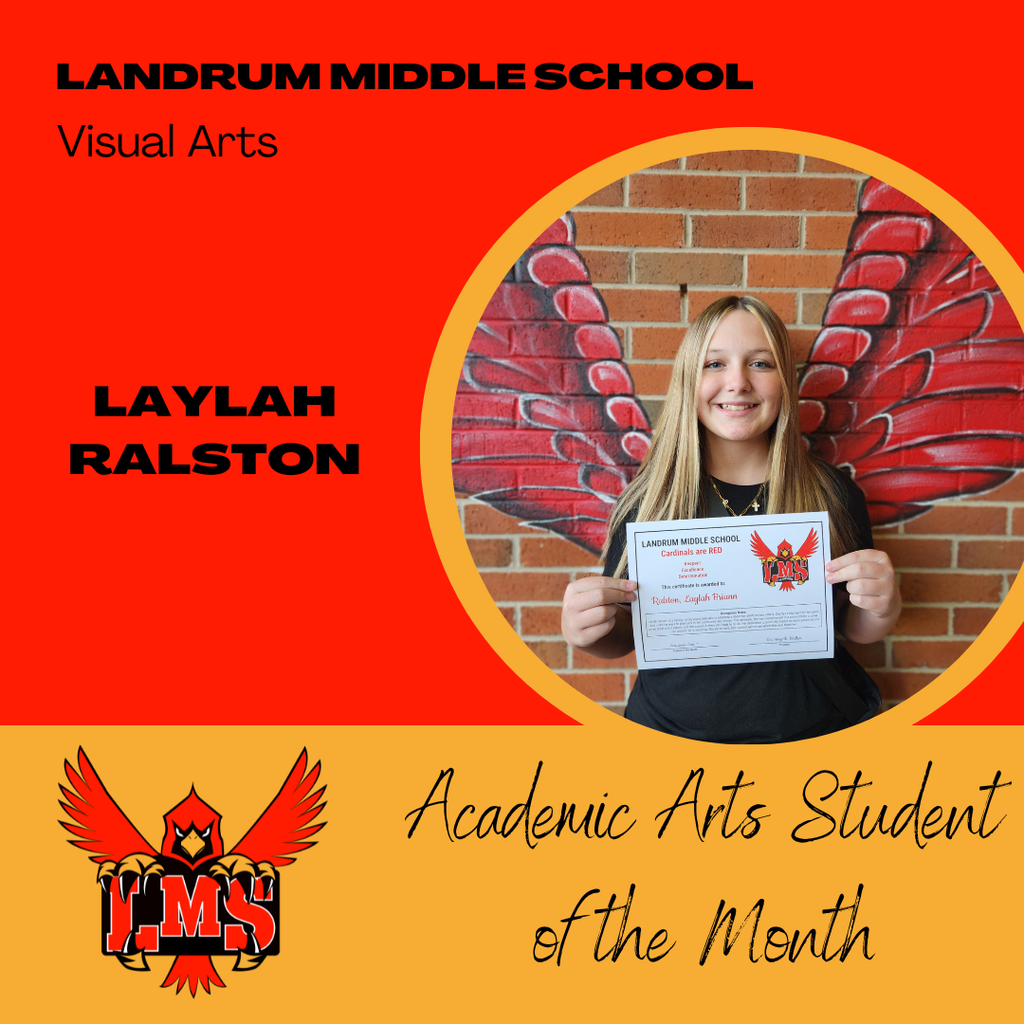LMS RED student of the month