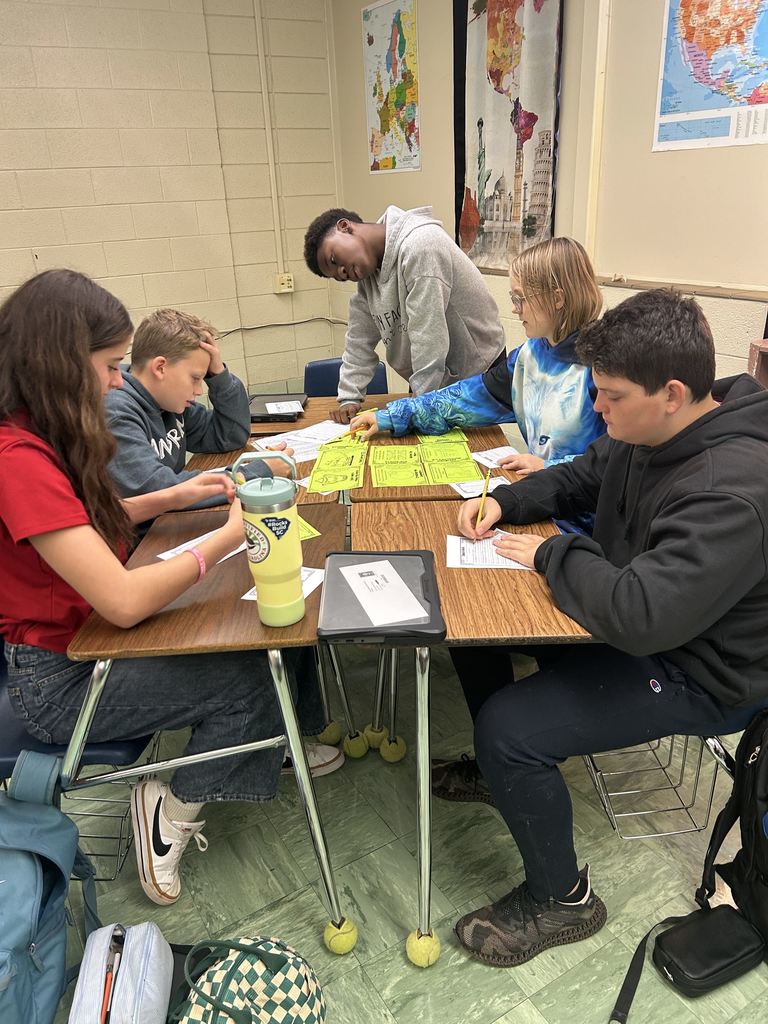 LMS 7th grade social studies students