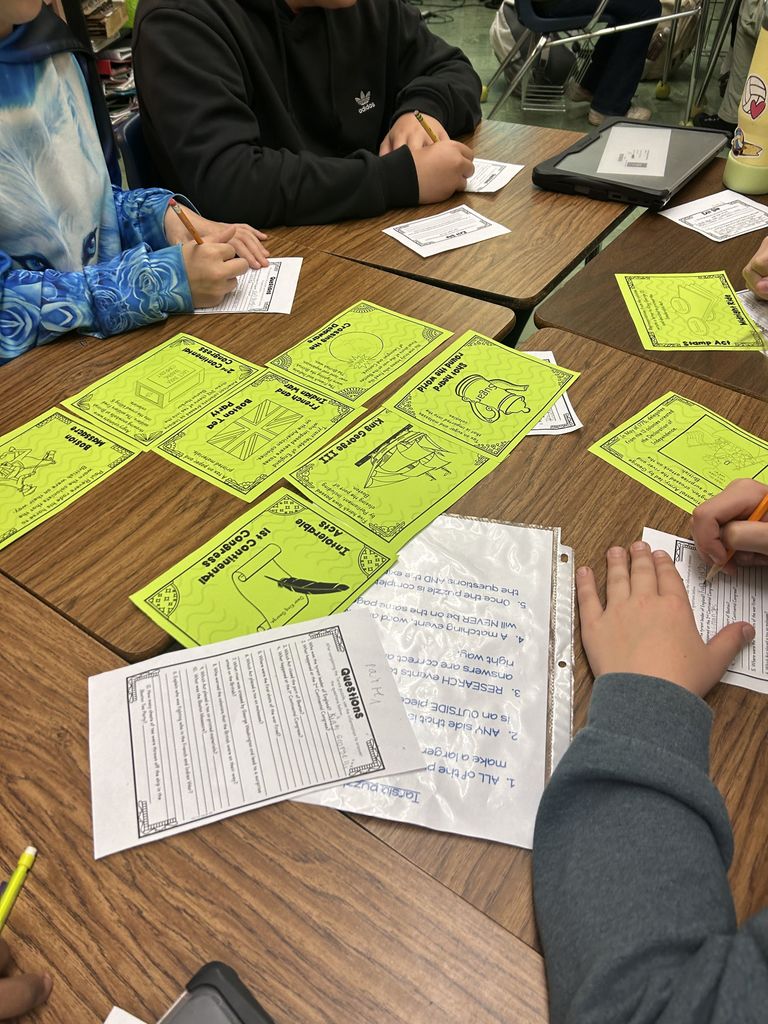 LMS 7th grade social studies students