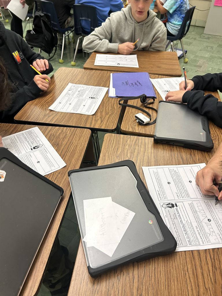 LMS 7th grade social studies students