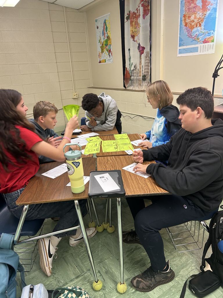 LMS 7th grade social studies students