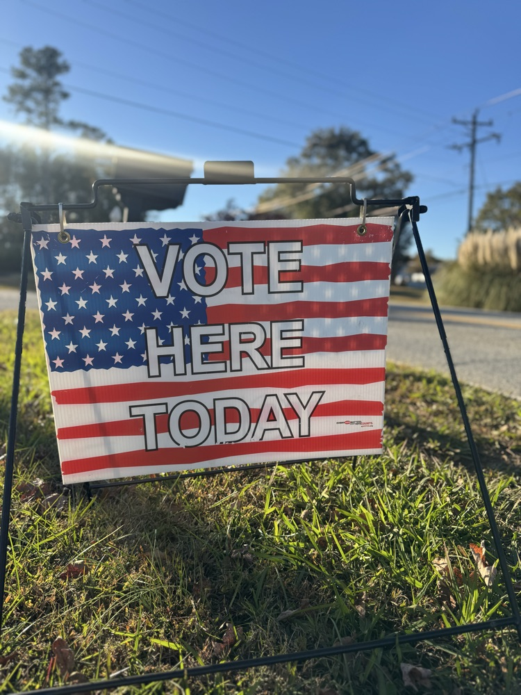 voting sign