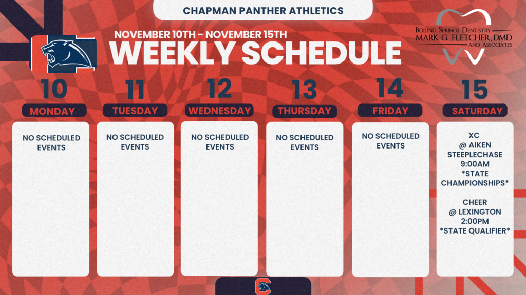 Sports for the week of November 10th