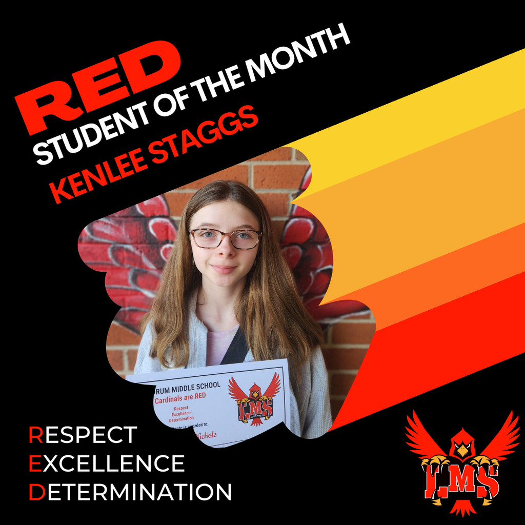 LMS RED student of the month