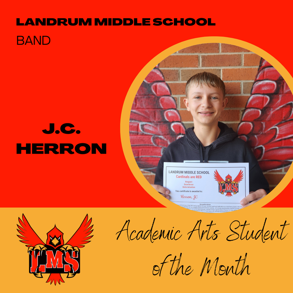 LMS RED student of the month
