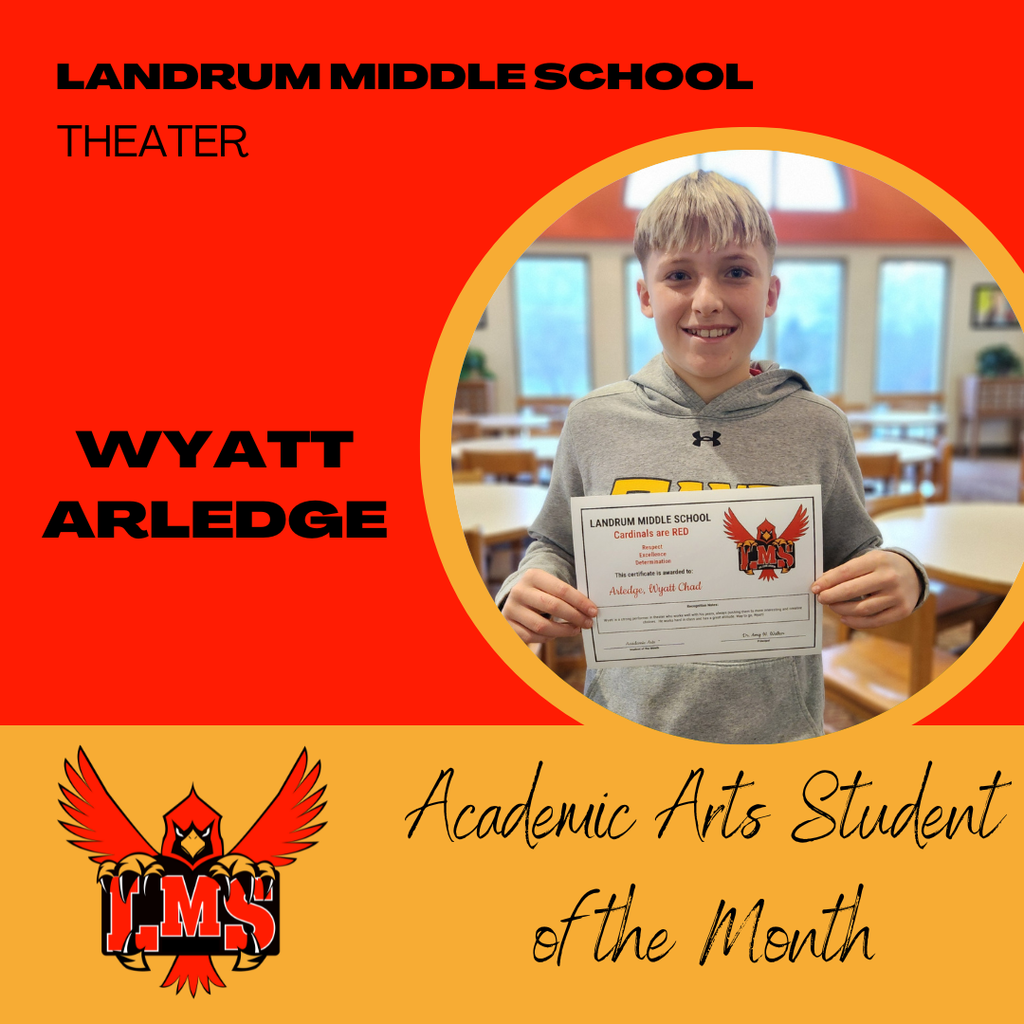 LMS RED student of the month