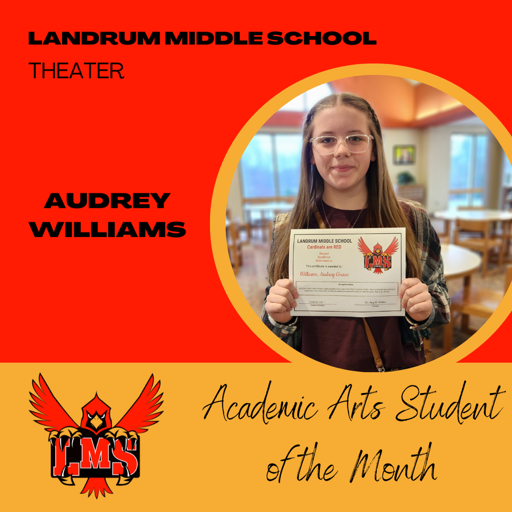 LMS RED student of the month