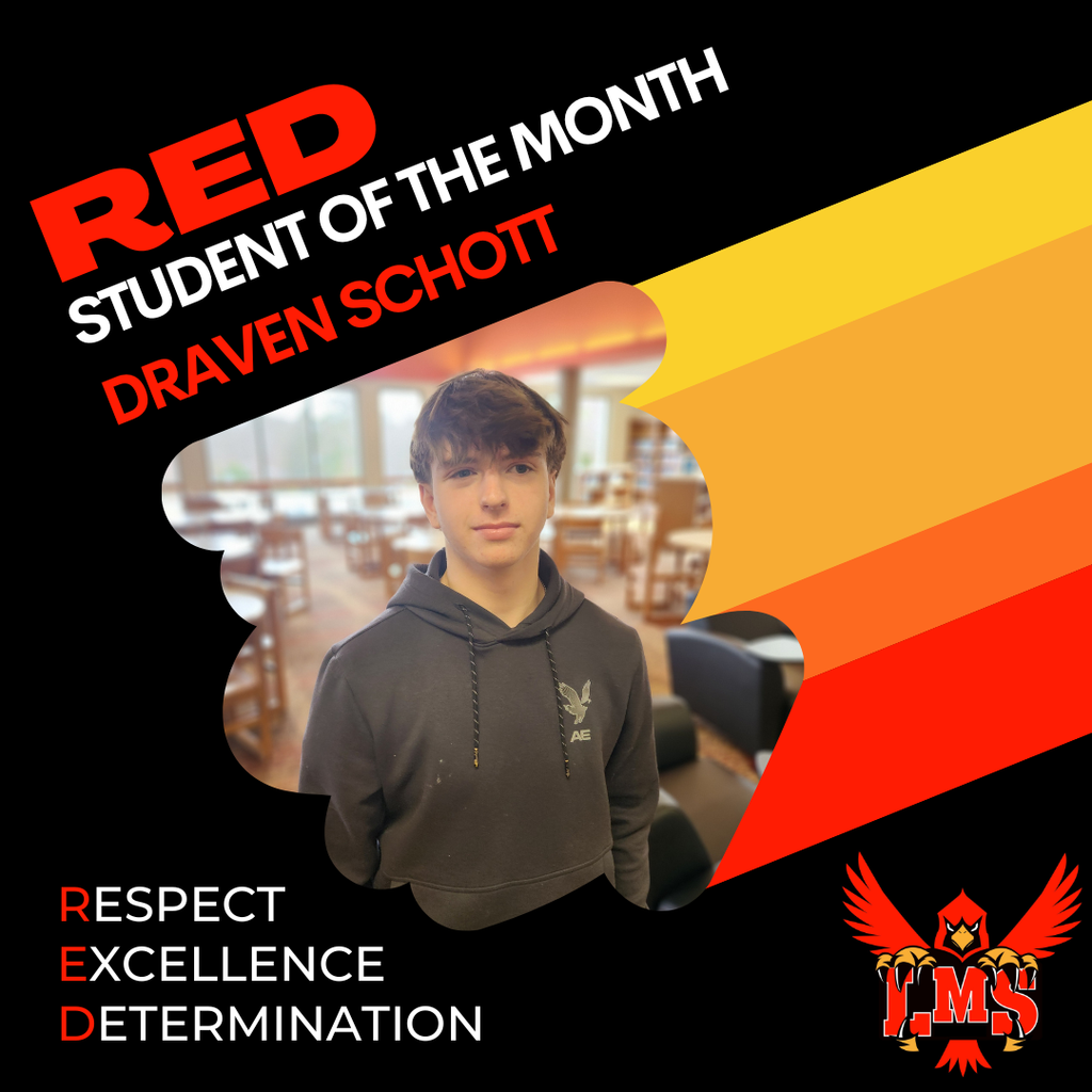 LMS RED student of the month