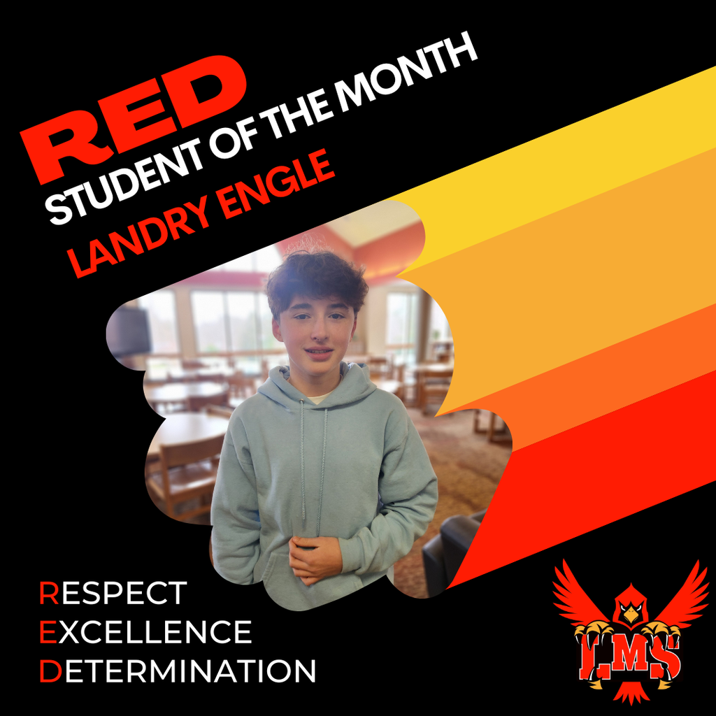 LMS RED student of the month