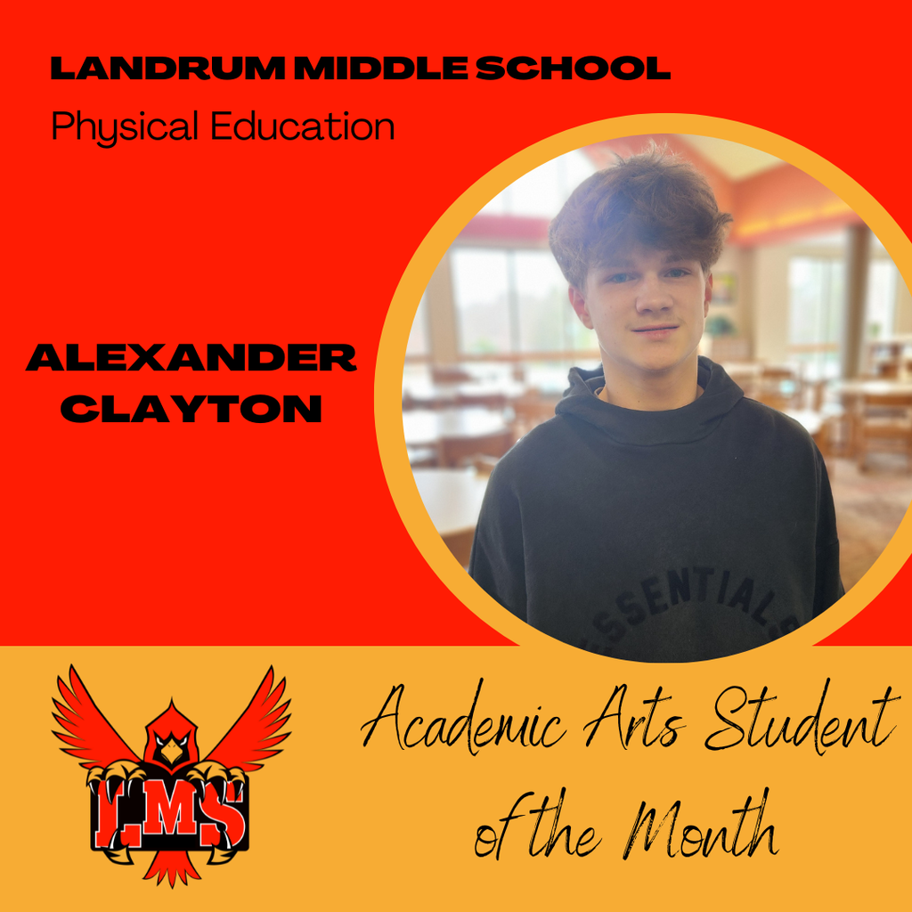 LMS RED student of the month