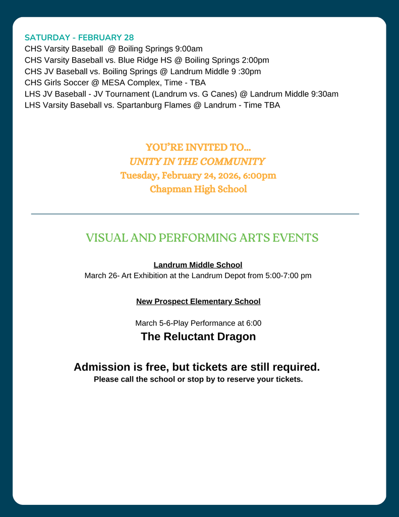 Weekly Schedule page 2