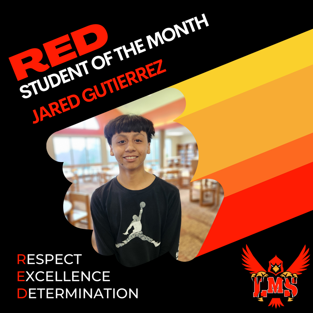 LMS RED student of the month