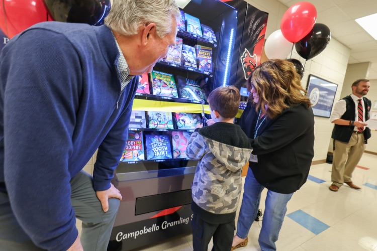 CGS book vending machine 