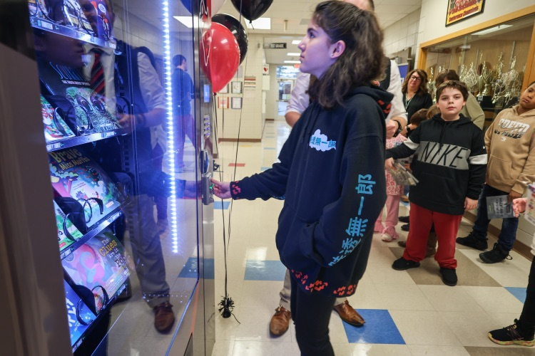 CGS book vending machine 