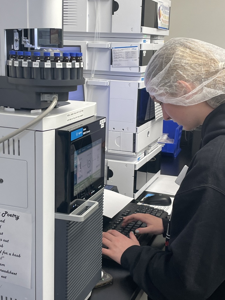 LMS student on job shadow day