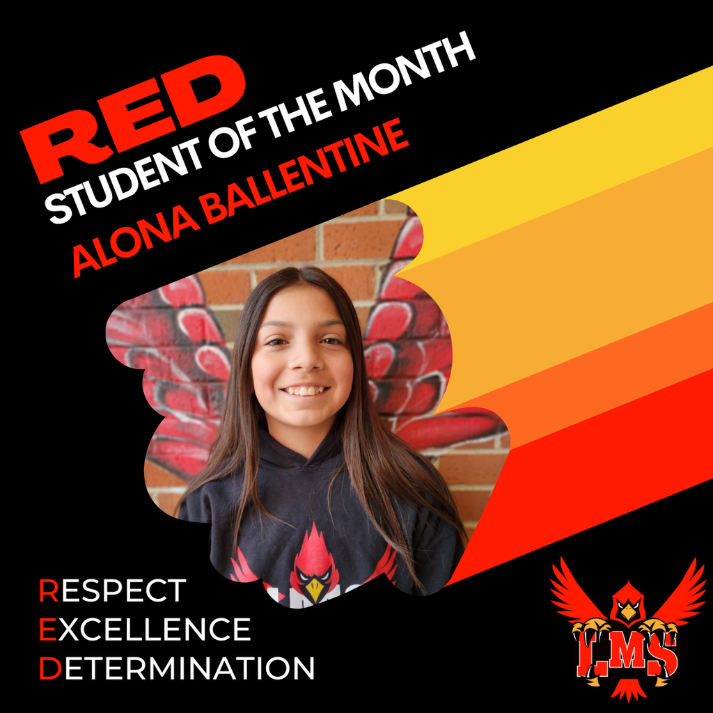 LMS RED student of the month