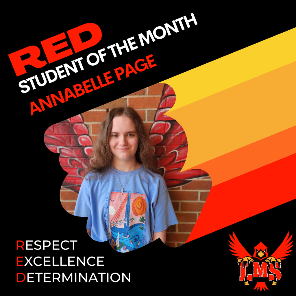 LMS RED student of the month